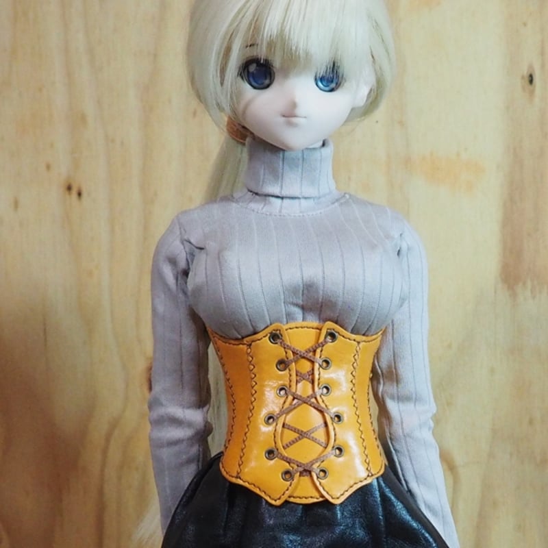 新品　タグ付き　DarkRedRUM　廃退　ダメージ　姫袖カーデ　コルセット付き DRT2794 【GOTH CHINA】アジャスタ付 変形ユニセックス スカート