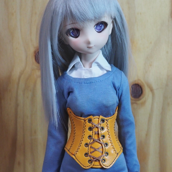 色指定製作)レザーロングコルセット(MDD用) (ID:MN108a-CO) | MALLM