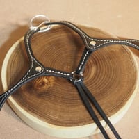 (色指定製作)レザーコルセット用ショルダーベルト(DD用)連結型 (ID:MN087b-CO)