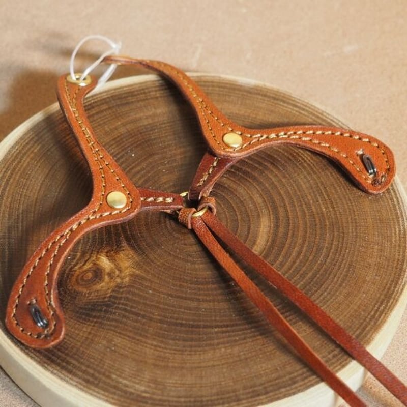 色指定製作)レザーコルセット用ショルダーベルト(MDD用)連結型 (ID