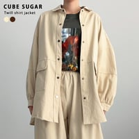 ツイルシャツジャケット