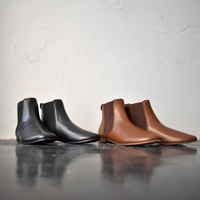 minan polku M386J ソフトサイドゴアブーツ | riparipa