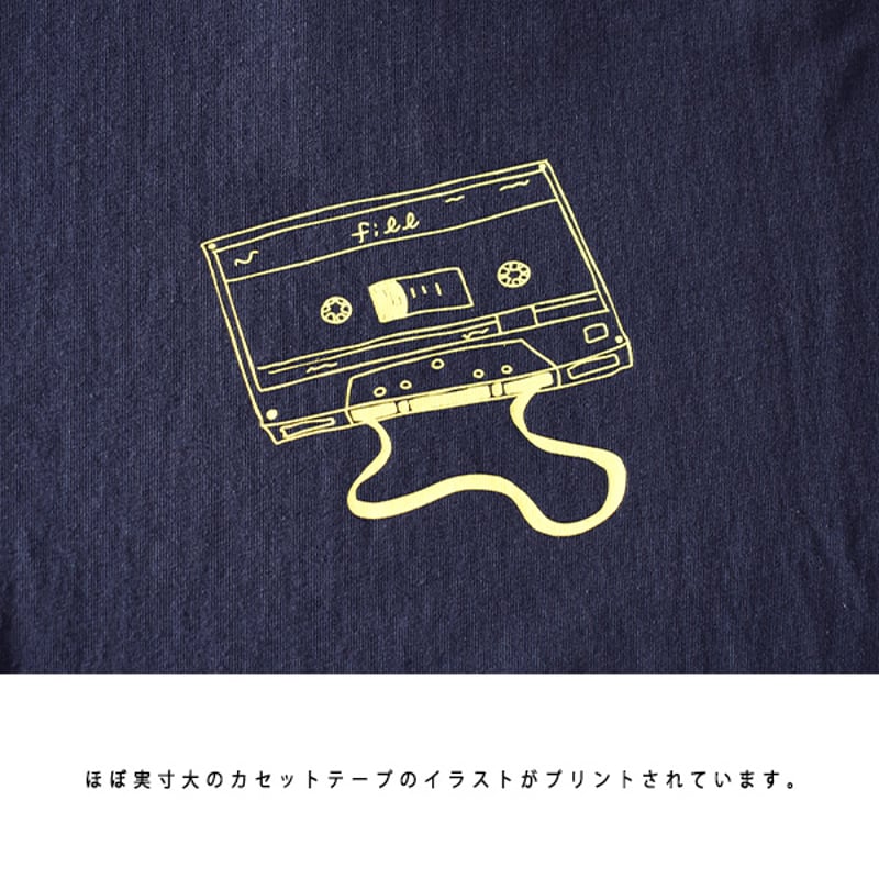 original/レトロカセットテープtee. | riparipa