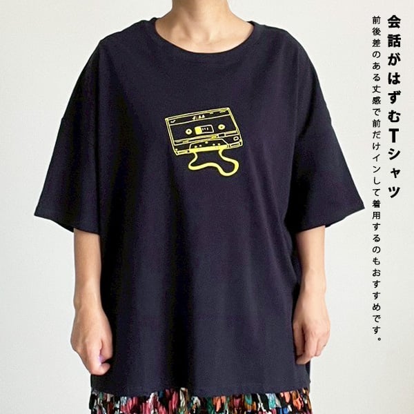 original/レトロカセットテープtee. | riparipa