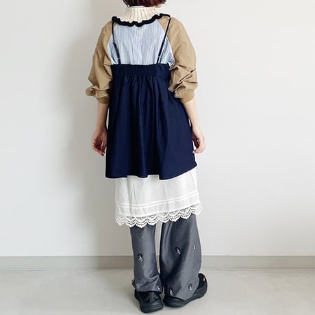 タックチュニック丈キャミ