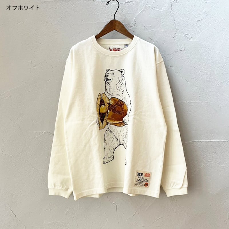 どら焼きクマロングスリーブ TEE | riparipa