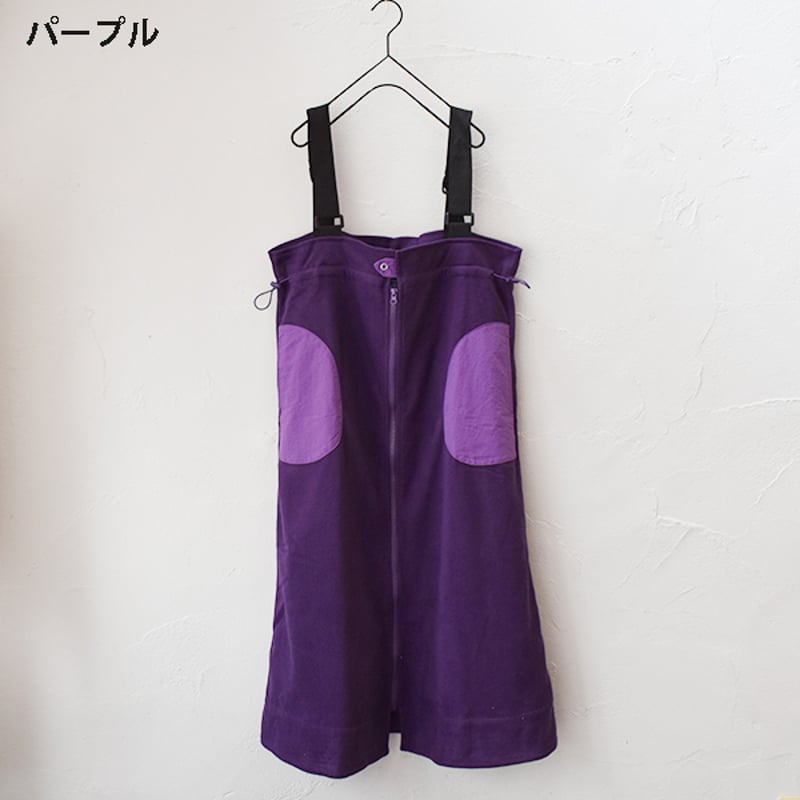 LUPILIEN ジャンバースカート 大きいサイズ　ゆったり　ミニタリー Lupilien フリースジャンパースカート | riparipa