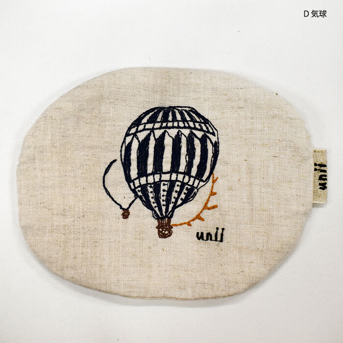 unii 21S3051 ワンポイント刺繍マルポーチ | riparipa