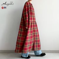 タータンチェックドレス