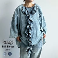 フリルブラウス