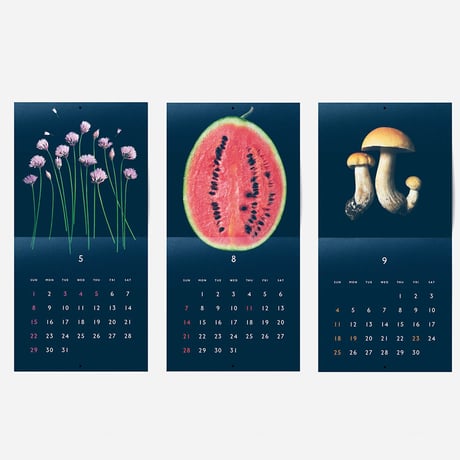 【10月号掲載分】S/S/A/W｜お野菜カレンダー 2022