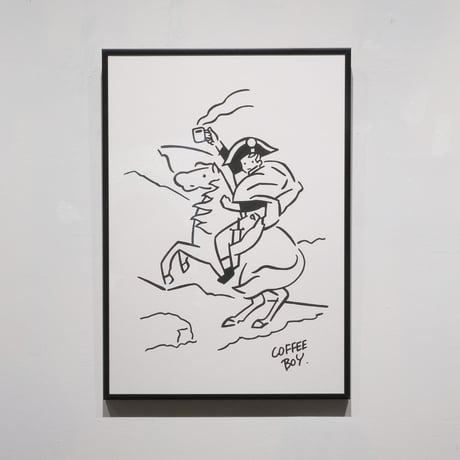 受注販売】COFFEE BOY｜NAPOLEON | TEGAMISHA ART GALLERY