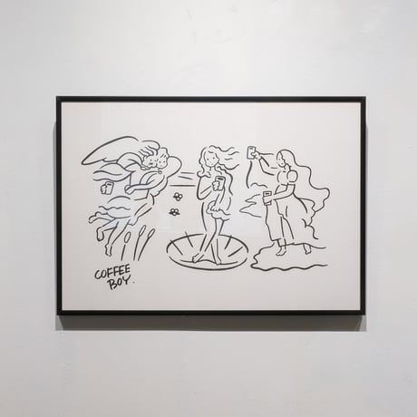 COFFEE BOY｜Birth of venus | TEGAMISHA ART GALLERY