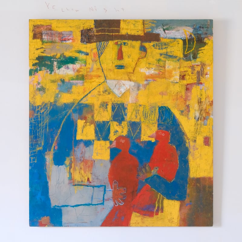 会場売約済】岩淵城太郎｜黄色な夜 | TEGAMISHA ART GALLERY