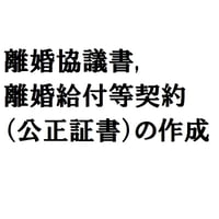 71.不倫慰謝料等にかかる示談書（公正証書）の作成