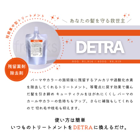 ☆正規取扱店☆ デトラ 80ml