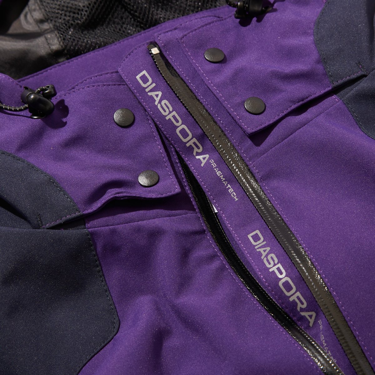 DIASPORA / PRAGMATECH MOUNTAIN JACKET - PURPLE