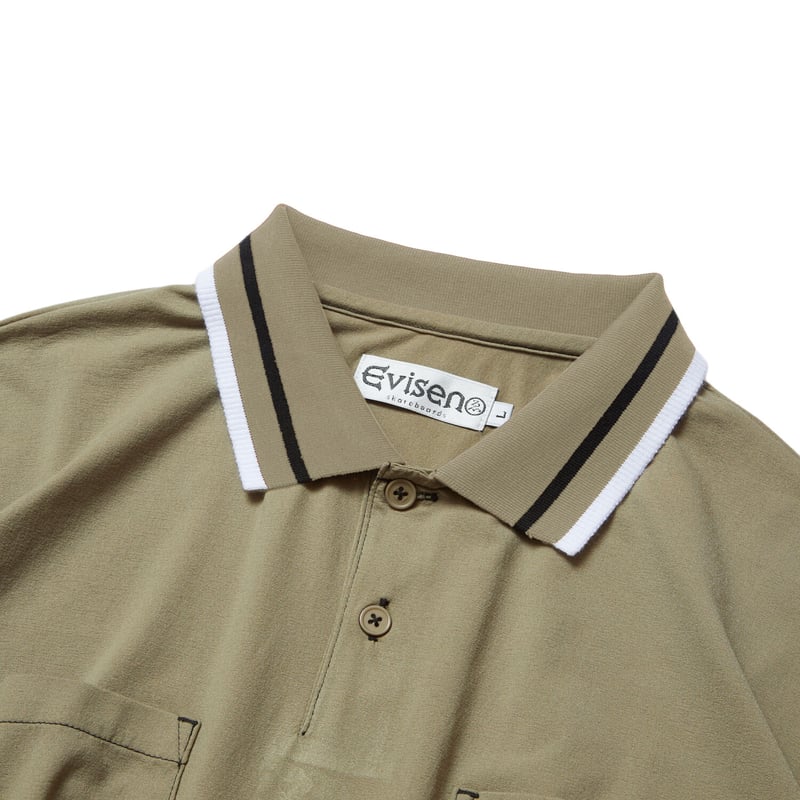EVISEN えびせん HOOLIGAN POLO ポロ 半袖シャツ M EVISEN えびせん HOOLIGAN POLO ポロ 半袖シャツ L