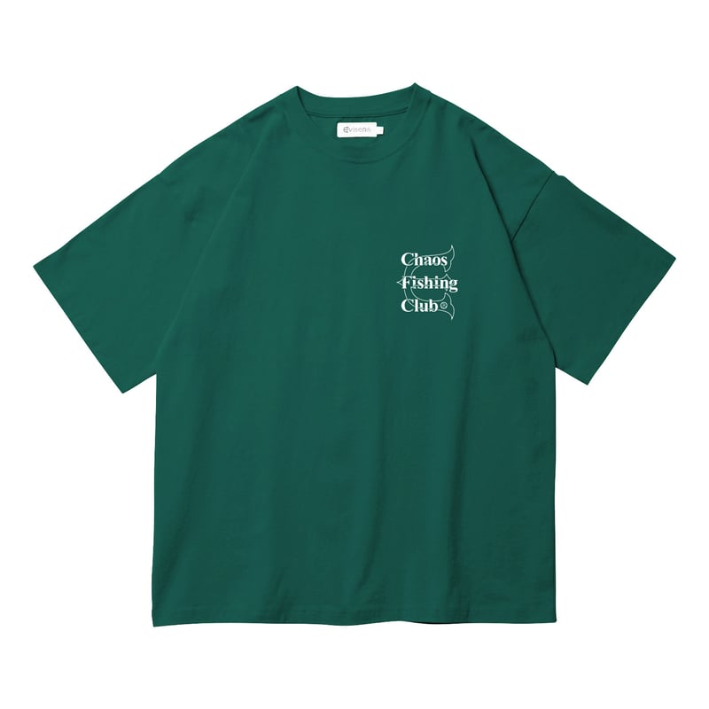 EVISEN X CHAOS FISHING CLUB / DRY LOGO TEE - FO
