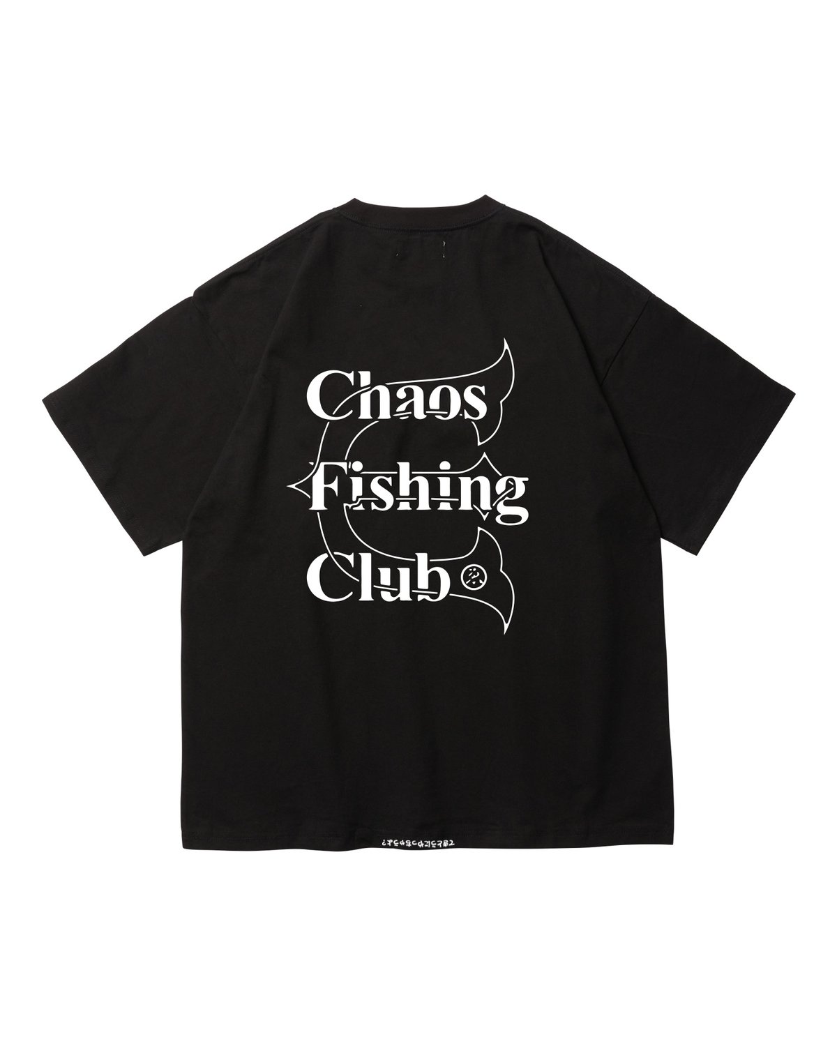 EVISEN X CHAOS FISHING CLUB / DRY LOGO TEE - BL