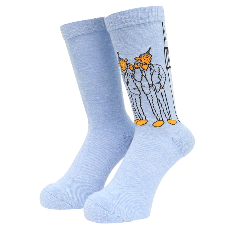 WHIMSY / PEEPO-SAN SOCKS - BLUE | ARKTZ