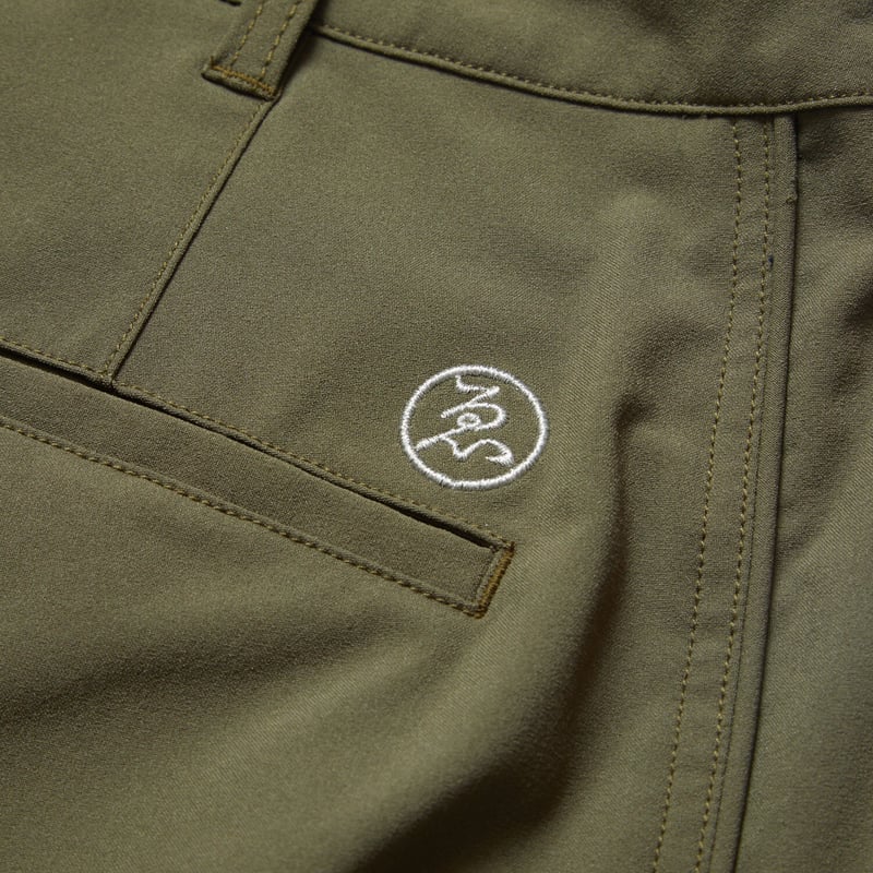 EVISEN SKATEBOARDS / PIPING SHORT PANTS - OLIVE EVISEN SKATEBOARDS / PIPING SHORT PANTS - OLIVE