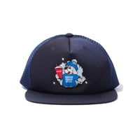 DIASPORA / PUPPY TRUCKER CAP - NAVY