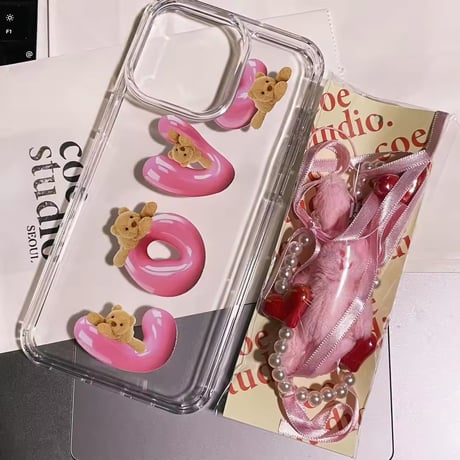 S74365 ポップデザイン クリア iPhoneケース