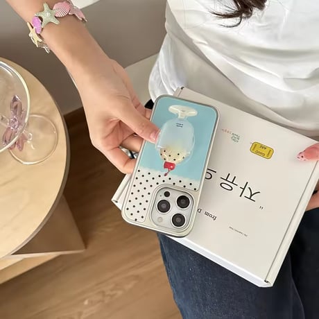 K22907 クリームソーダサンデー iPhoneケース