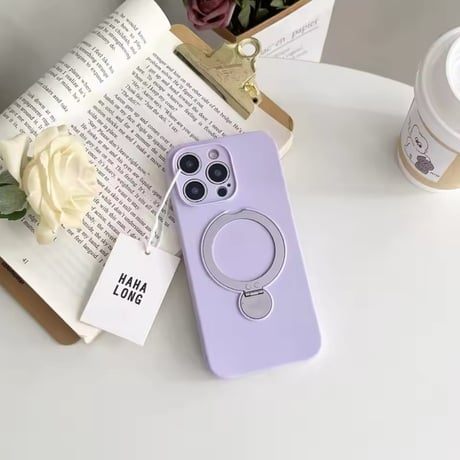 【即納商品】K22556 《Color Loop Ring Case》カラーループリングiPhoneケース