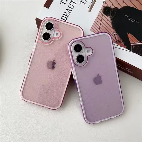 L62051 くすみグラデーション iPhoneケース