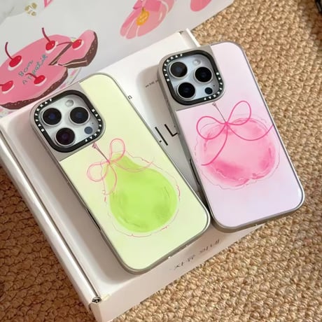 S74915 フルーツリボン iPhoneケース