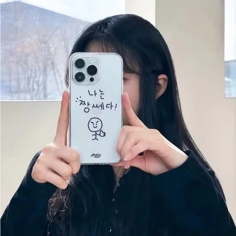 L62126 ゆるキャラドローイング iPhoneケース