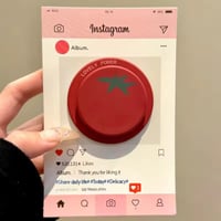 P0389 トマトモチーフ MagSafe対応スマホグリップスタンド