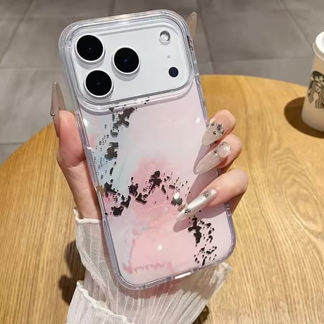 S75180 インクマーブルアートiPhoneケース