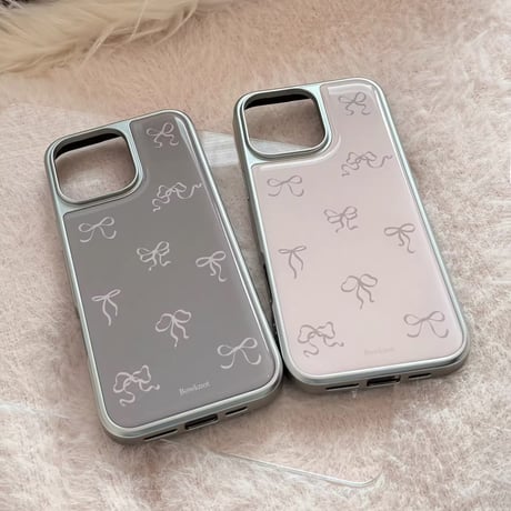 S74603 ガーリーリボンiPhoneケース
