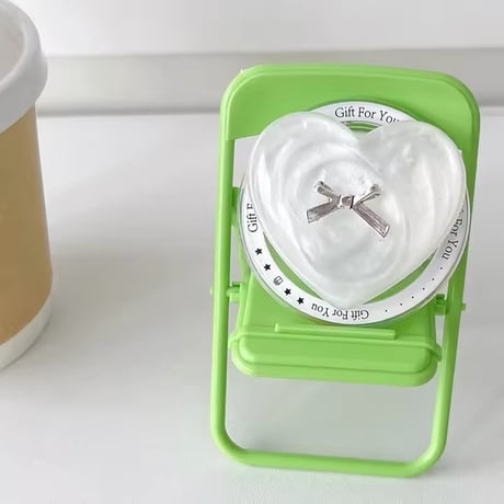 P0329 うるうるリボンハートスマホグリップ