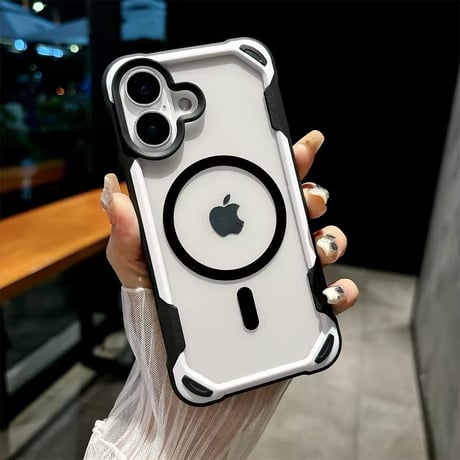 L62096 エッジカラーバンパー MagSafe対応 iPhoneケース