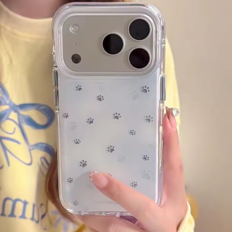 S75341 ちいさな足あと iPhoneケース