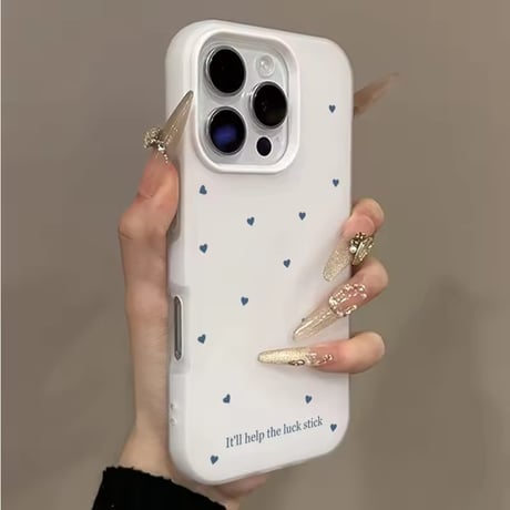 S75377 ミニハートドットiPhoneケース
