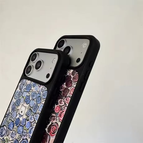 S75586 ローズパピーiPhoneケース