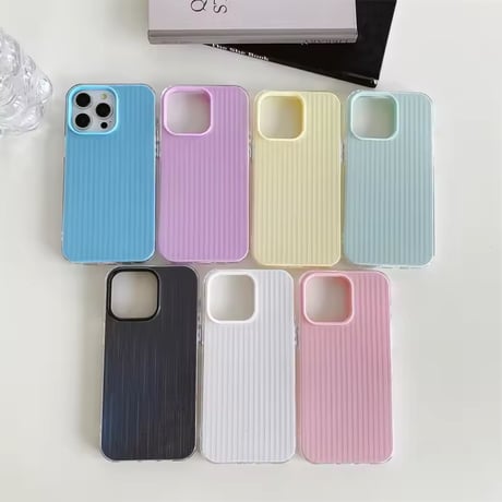 S74582 リブカラーバリエーションiPhoneケース