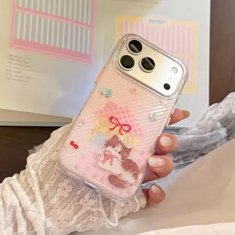 S75566 ドーリーハウスキャット iPhoneケース