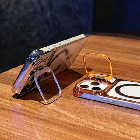 K22979 リングスタンドレンズカバー iPhoneケース（MagSafe対応）