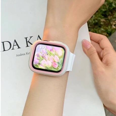 N00035 スイートガード Apple Watchカバー＆ベルトセット