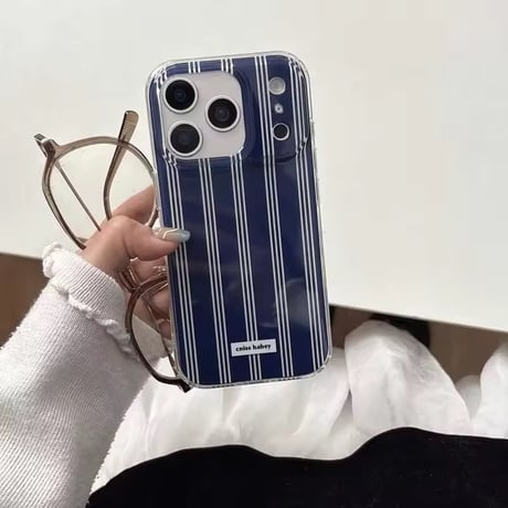S75343 クラシックストライプ iPhoneケース