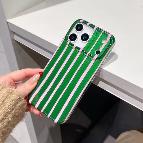S75459 カラーストライプiPhoneケース