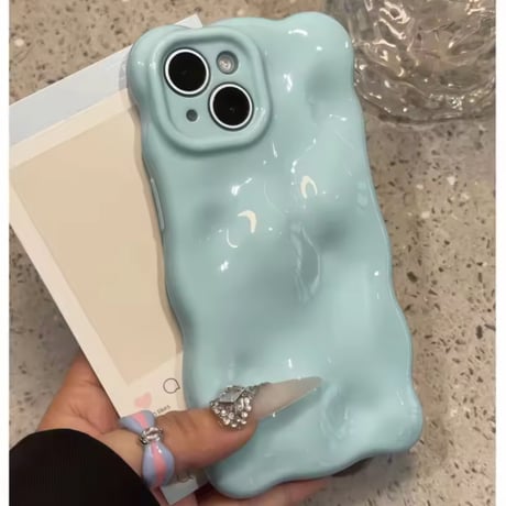S74972 ぷっくりグロッシー iPhoneケース