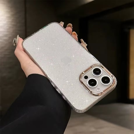 L62113 スターダストグリッターiPhoneケース