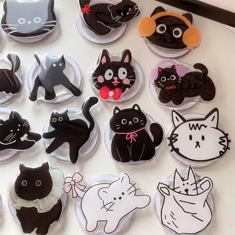 P0335 ゆるねこマグネットスマホソケット